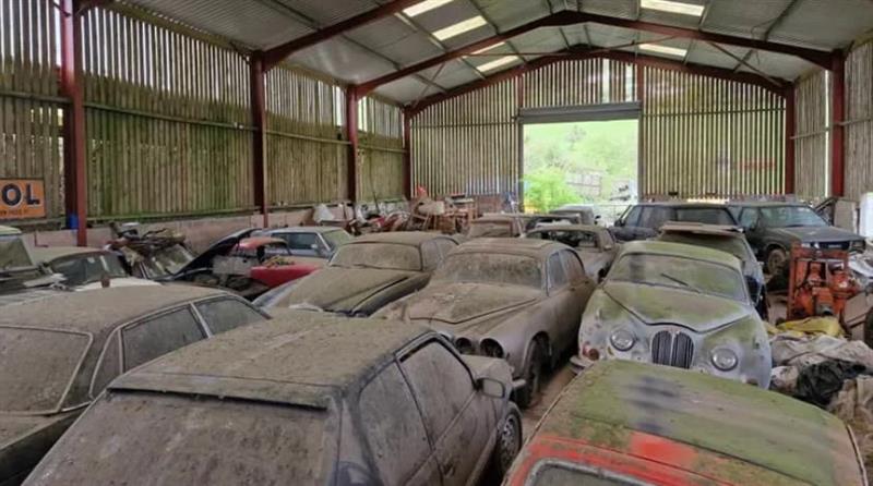 Откриена е тајна колекција од 180 скапоцени автомобили, заборавени во англиско село 
