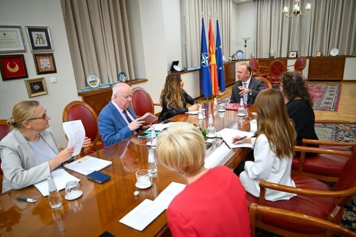 Средба на Гаши со коизвесителите на ПССЕ за постмониторинг дијалогот со Македонија