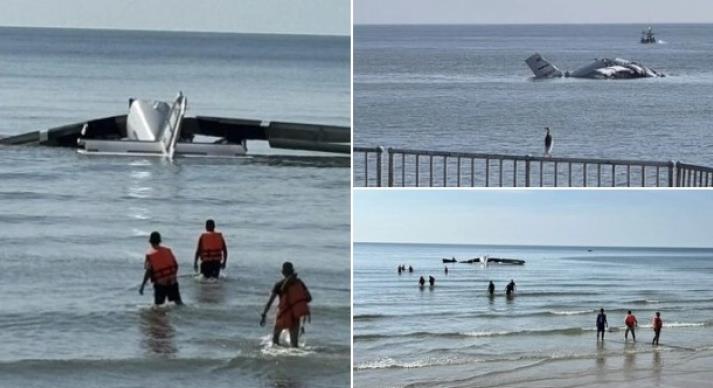 Шестмина мртви во пад на авион на тајландската полиција во морето