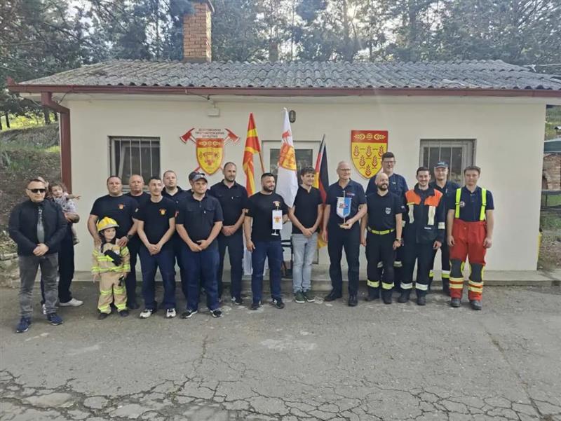 Донирано противпожарно возило за Доброволното противпожарно друштво – Кочани 