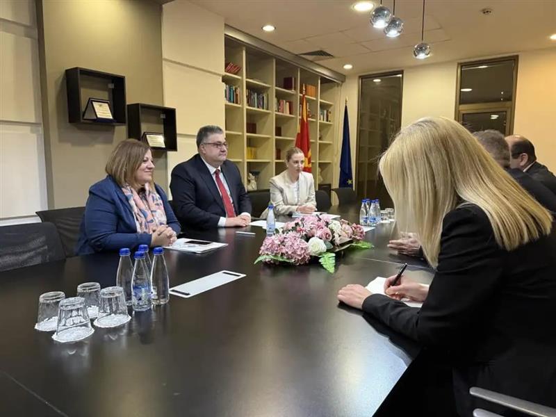 Средба на министерот за јавна администрација Горан Минчев со претставници на СИГМА