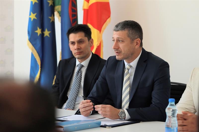 Перински во посета на Шуто Оризари