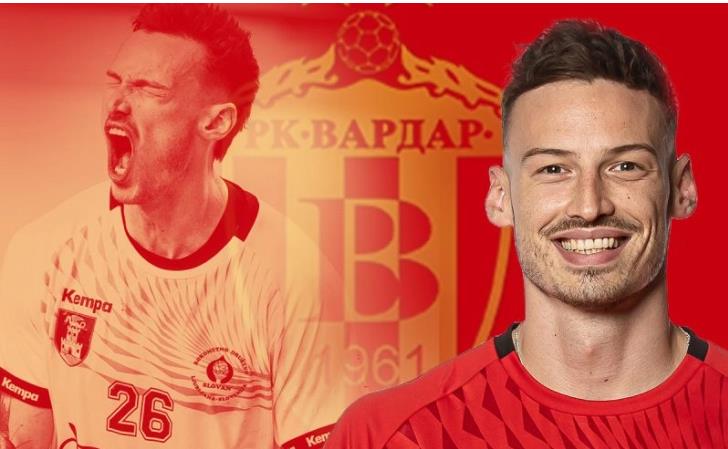 Словенецот Јака Малус е нов ракометар на Вардар