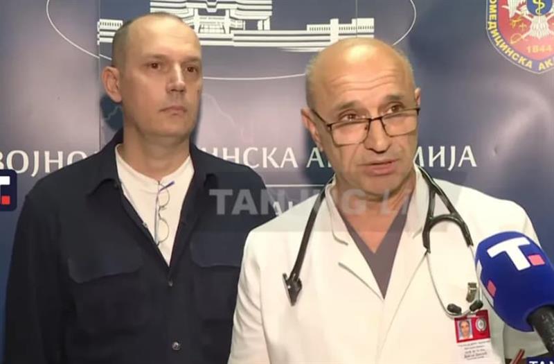 ВМА за состојбата на Вучиќ: Имал силна болка во градите, за еден час ќе биде пуштен дома(ВИДЕО)