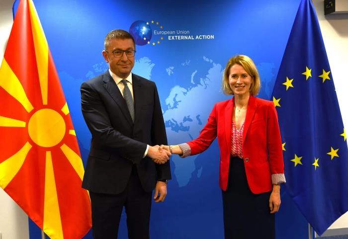 Каја Калас в петок во Скопје на средба со премиерот Мицкоски
