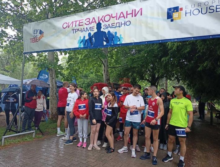 Велешани се приклучија на хуманитарните трки  за погодените од трагедијата во Кочани