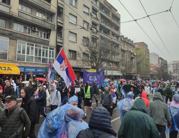 Во Белград студентите во блокада најавија за попладнево протест - Сакаме избори