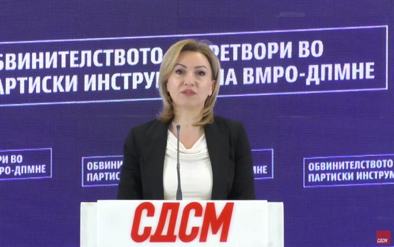 СДСМ: Скандалозна одлука за Христовски-Обвинителството како партиски инстриумент на ВМРО-ДПМНЕ