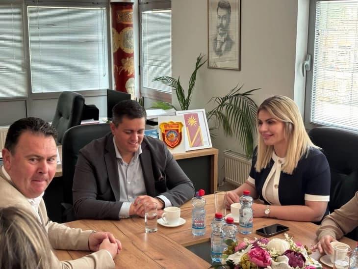 Заменик-министерката за европски прашања Трајков во работна посета на општина Илинден