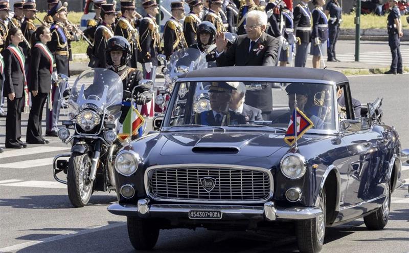 Ланчија, стара над 60 години и натаму го превезува претседателот на Италија 