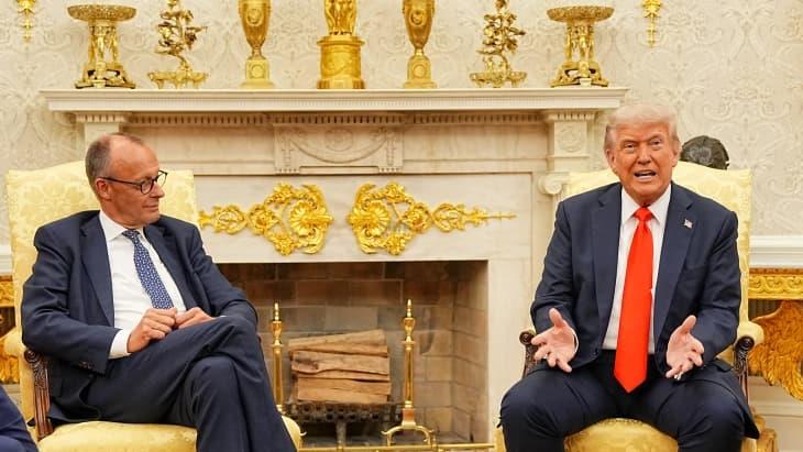 Мерц: Трамп ја прифати поканата да ја посети Германија