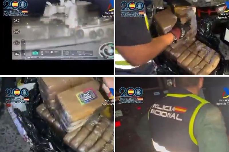 Во Шпанија се уапсени 48 трговци со дрога, запленети речиси 4 тони кокаин 