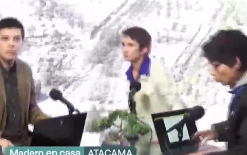 Силен земјотрес го погоди Чиле- телевизиско студио се испразни за миг (ВИДЕО)
