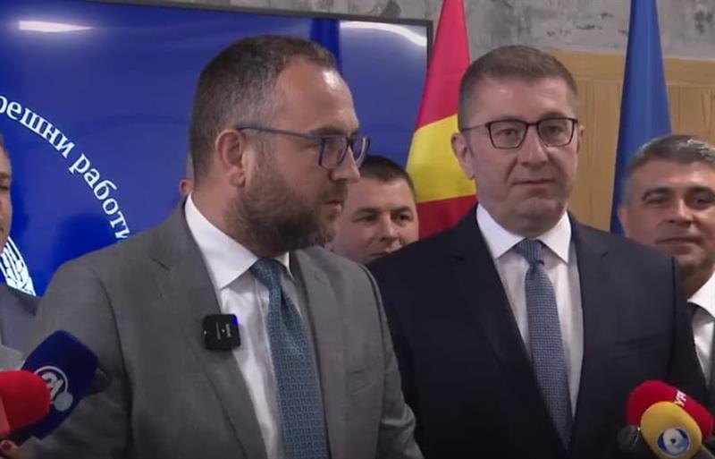 Изјави на премиерот Мицкоски и на министерот Тошковски 