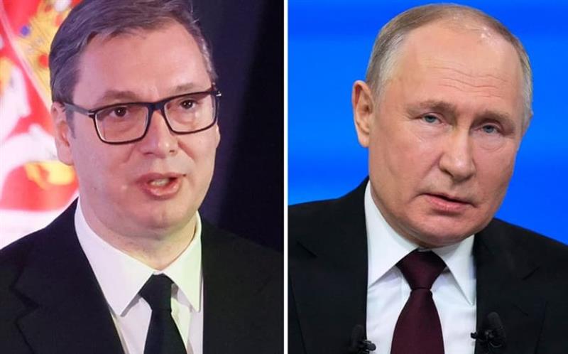 Вучиќ му испрати честитка на Путин