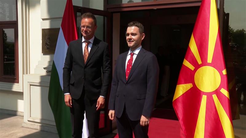 Петер Сијарто во посета на Македонија, потврдена поддршката за евроинтеграциите 