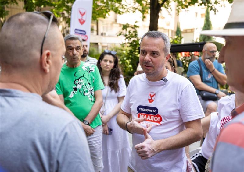 Герасимовски: Центарци го поддржуваат пилот проектот за затворање на Дебар маало за возила