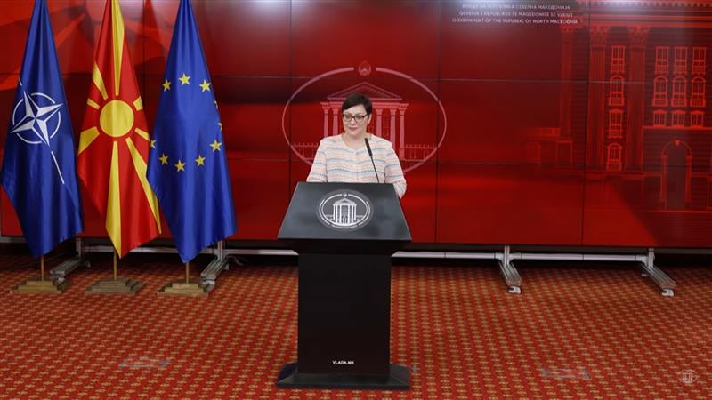 Димитриеска Кочовска го презентираше ребалансот на буџетот