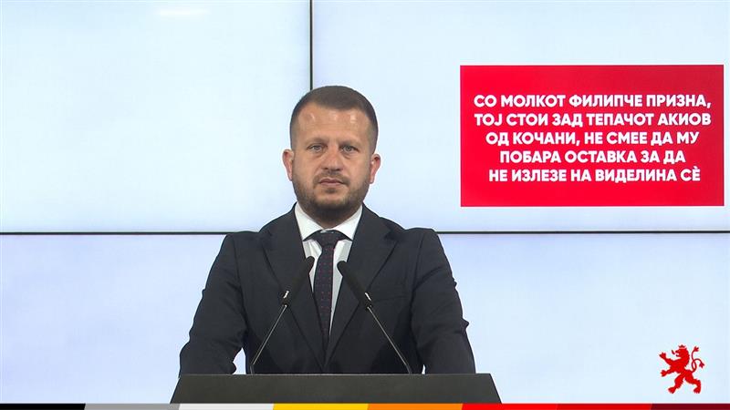 Мицевски: Со молкот Филипче призна, тој стои зад тепачот Акиов од Кочани