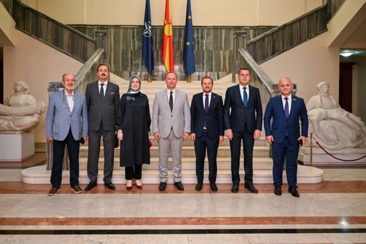 Средба на Гаши со делегација на Големото турско национално Собрание