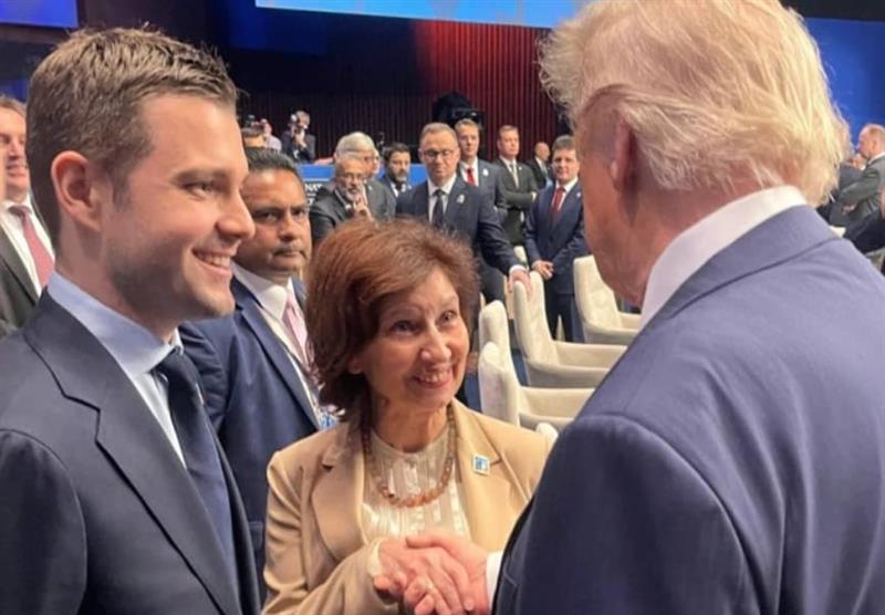 Кратка средба на Сиљановска-Давкова со Трамп во Хаг: Остануваме посветени на сојузништвото со САД