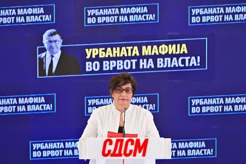 Јанчева: Мицкоски не смее да му писне на Меџити за 200 дивоградби, срамно