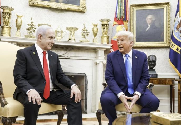 Aксиос: Трамп ќе го пречека Нетанјаху во Белата куќа на 7 јули