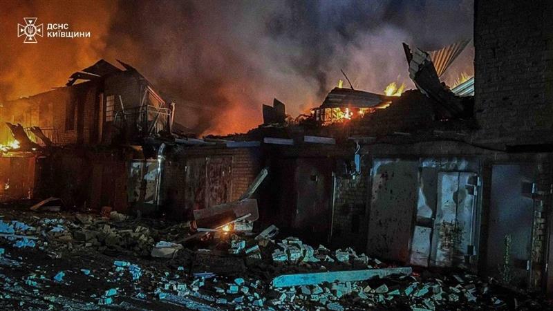 Украинско воздухопловство: Русија истрела рекордни 539 дронови и 11 балистички и крстосувачки ракети кон Украина