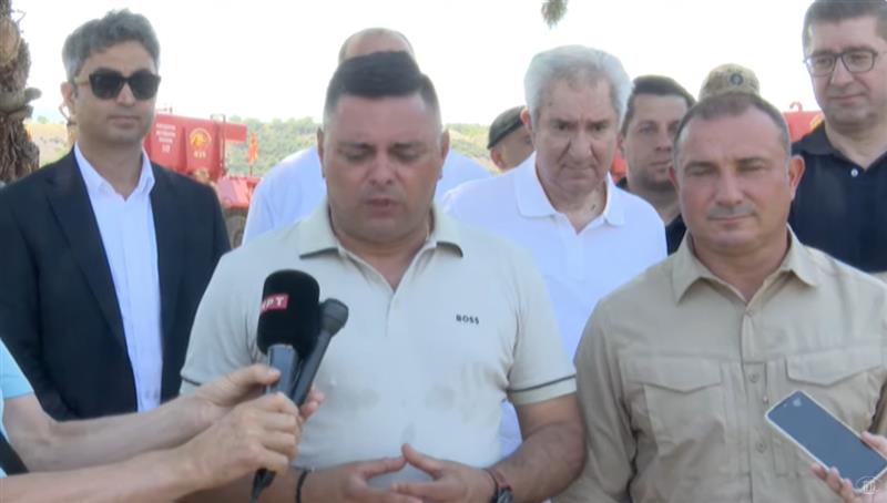 Јанчев: Промоција на противпожарни возила