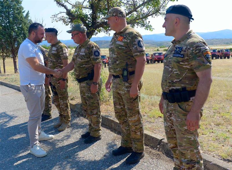 Тошковски: Македонија доби „Македонска интервентна пожарна“ од 43 специјални транспортни возила 