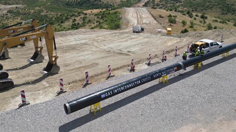 Стартуваше изградбата гасоводот кон Грција – ќе чини околу 60 милиони евра 
