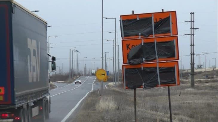 Пуштена за сообраќај скопската обиколница, сообраќајот кон ГП Блаце само за патнички возила