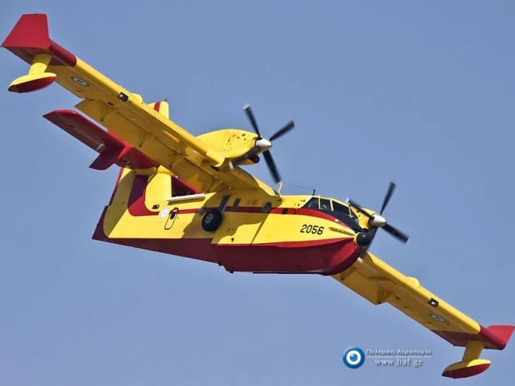 Грција испрати два канадера и копнени сили за гаснење на пожарот кај Дојран