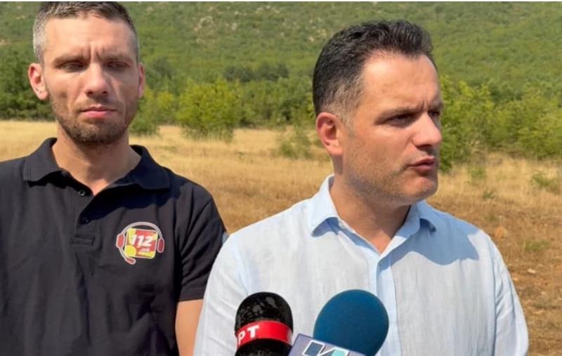 Пожарникари нашле три запалени гуми при гаснење на пожарот на планината Жеден