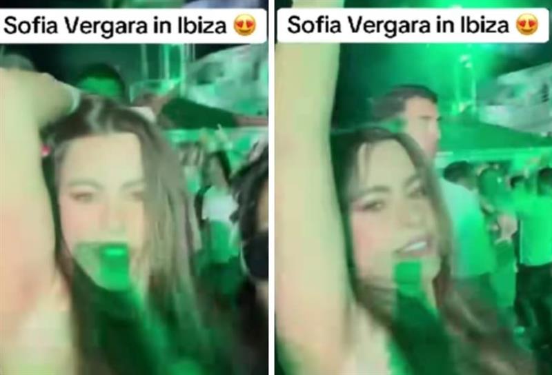 Софија Вергара лудо се забавува на Ибица (ВИДЕО)