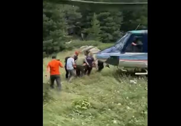 Тошковски: Успешно изведена акција за извлекување на повреден планинар со скршеница на нога