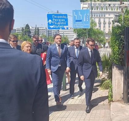 Муцунски на средба со Герапетритис – во фокусот билатералната соработка, економијата и инвестициите