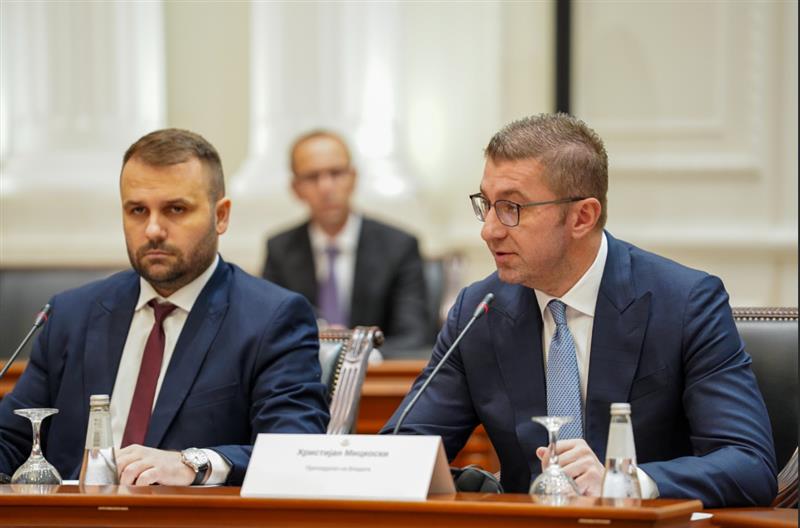 Мицкоски до Економско-социјалниот совет: Ќе донесеме добри решенија ако на сите ни е подеднакво важен интересот на граѓаните