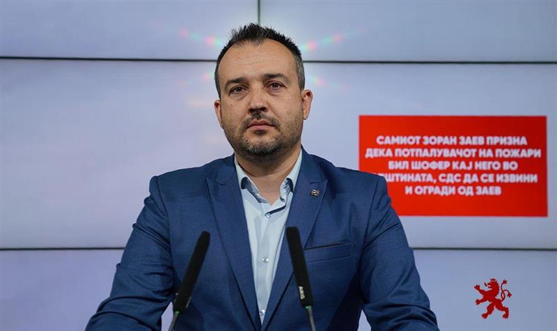 Лефков: Самиот Зоран Заев призна дека потпалувачот на пожари бил шофер кај него во општината