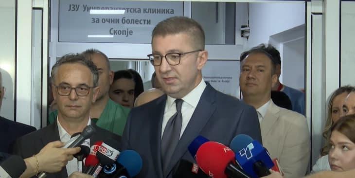 Мицкоски: Преполовени царините на САД за Македонија, преговараме за уште пониски