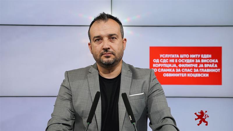 Лефков: СДС се демаскирани, додека шоферот на Заев палел пожари, тие ширеа политичка паника