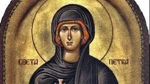 Света преподобна маченица Параскева – Света Петка Летна
