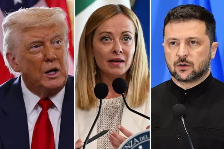 Мелони телефонски разговараше со Трамп и Зеленски за војната во Украина