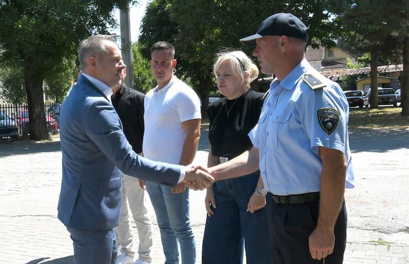 Јанев од СВР Тетово: Нема да дозволиме насилството на поединци да ги нарушат сигурноста и мирот во заедницата