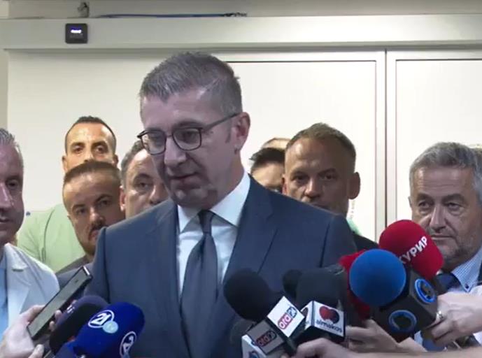 Мицкоски: Ќе има одговорност за секој што ќе се огреши пред законот без разлика од која политичка партија доаѓа