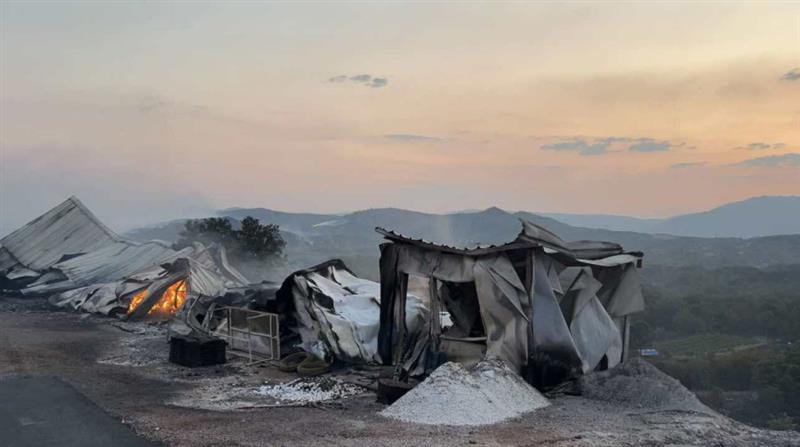 Албанија: Ситуацијата со пожарите се уште тешка, целосно пеплосани шест села кај Грамш