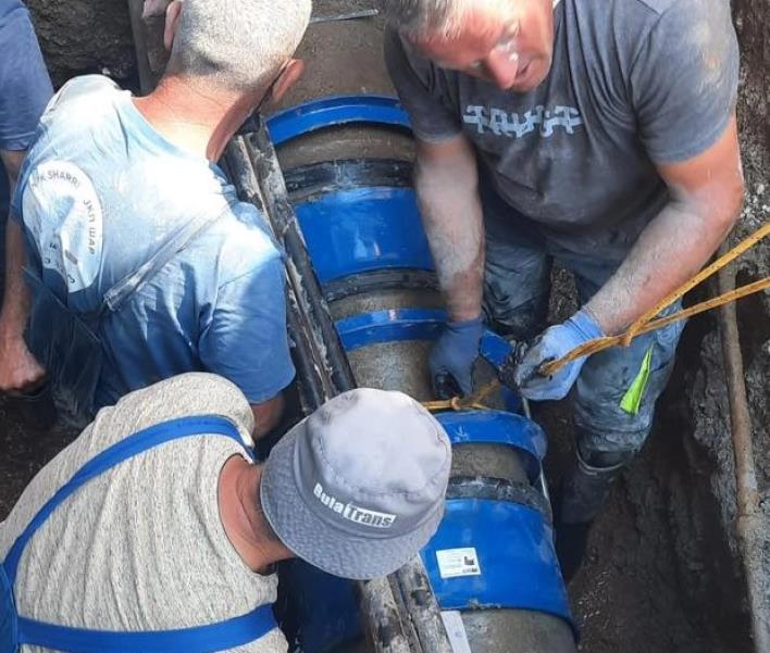 Дефектот саниран, нормализирано водоснабдувањето во Тетово