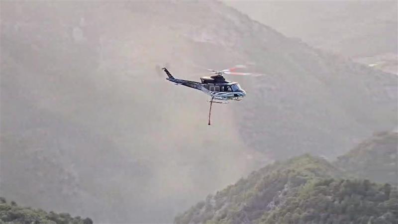 Скопјанец завршил во притвор зошто каменувал полициски хеликоптер 