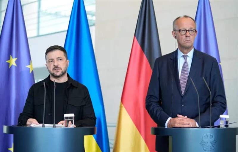 ЕУ лидерите и Зеленски го завршија разговорот со Трамп: Прекин на огнот е првата работа 