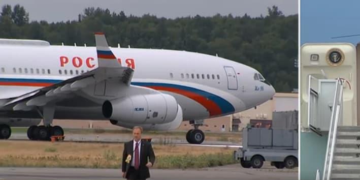 Путин слета во Алјаска на средба со Трамп
